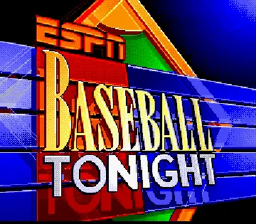 ESPN Baseball Tonight (USA) screen shot title